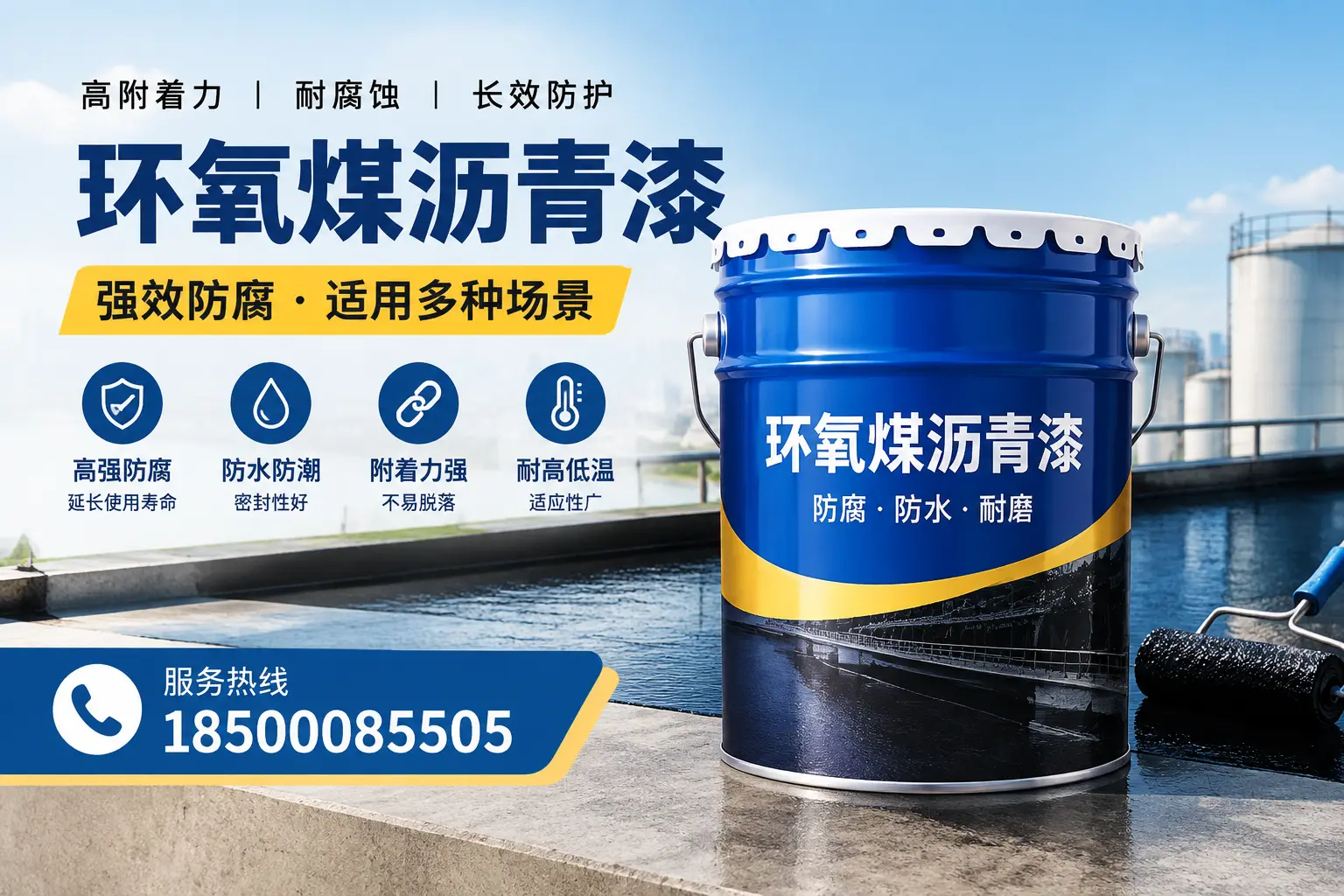 环氧煤沥青漆与油漆的区别，穆棱消费者最关心的问题