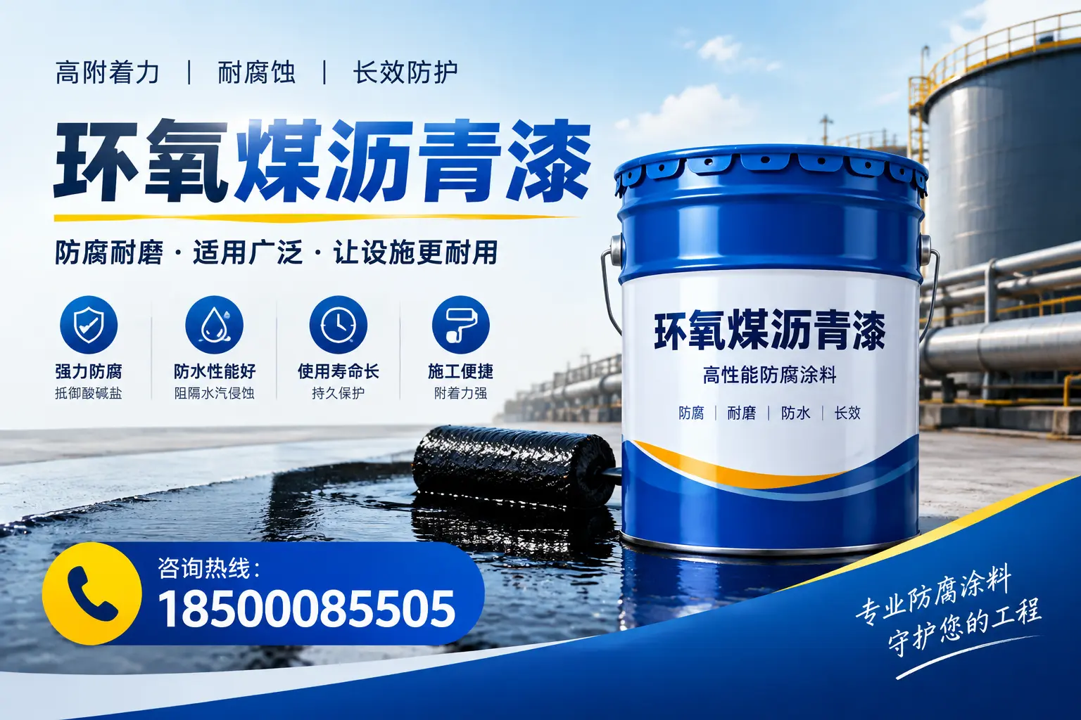 环氧煤沥青漆与其他涂料的对比分析，助力穆棱企业决策